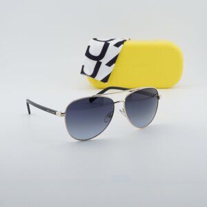 Marc Jacobs MARC 760/S 0RHL 9O Aviator Sunglasses - Gold/Black/Dark Grey